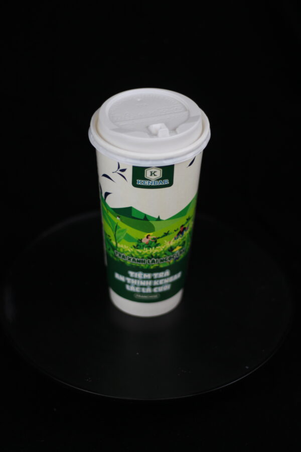 Ly giấy trắng 2 lớp -  22oz - 700ml - Hình ảnh 5