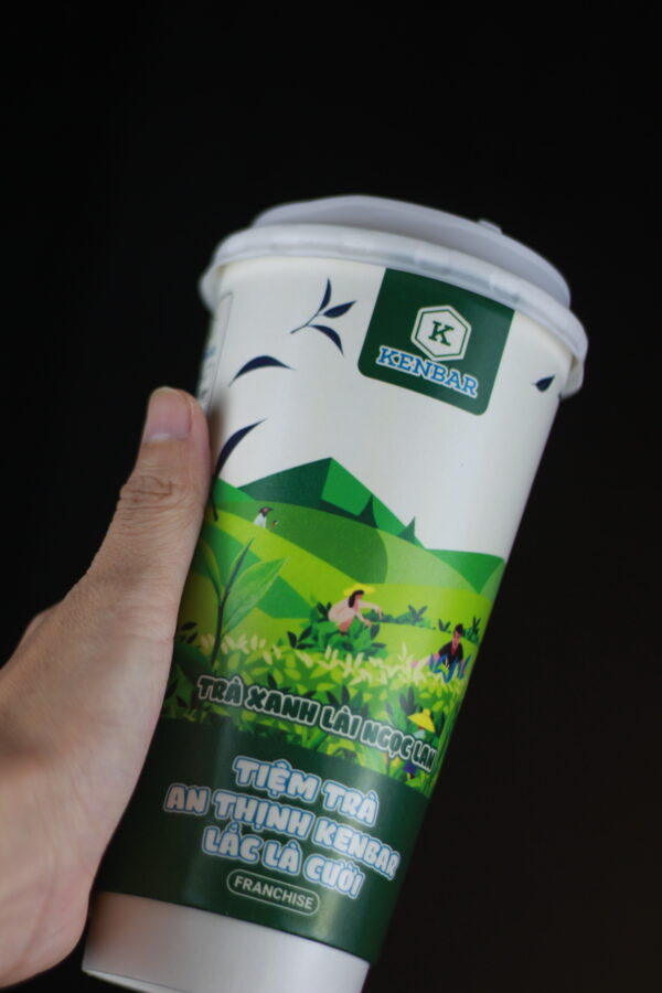 Ly giấy trắng 2 lớp -  22oz - 700ml - Hình ảnh 16