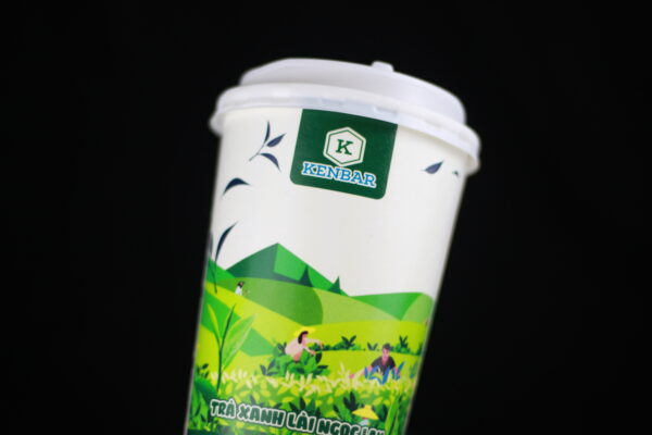 Ly giấy trắng 2 lớp -  22oz - 700ml - Hình ảnh 17