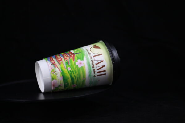Ly giấy trắng 2 lớp -  16oz - 500ml - Hình ảnh 3