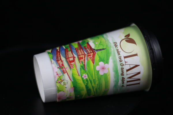 Ly giấy trắng 2 lớp -  16oz - 500ml - Hình ảnh 5