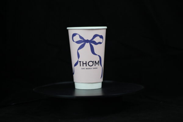 Ly giấy trắng 2 lớp -  16oz - 500ml - Hình ảnh 23