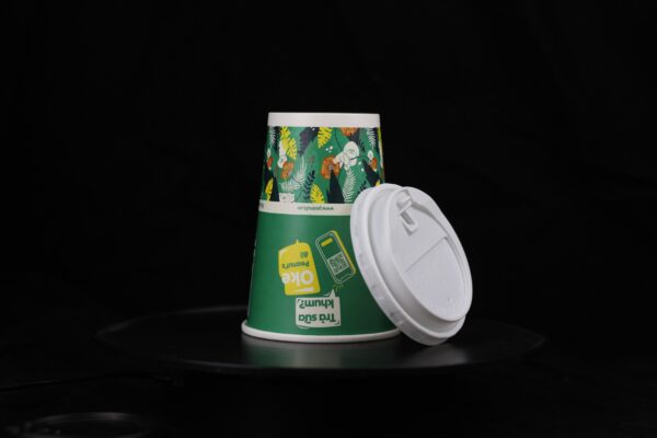 Ly giấy trắng 1 lớp - 16oz - 480ml - Hình ảnh 11