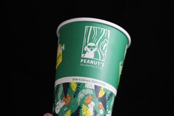 Ly giấy trắng 1 lớp - 16oz - 480ml - Hình ảnh 7